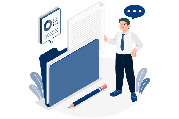 Multi File Attachment Illustration